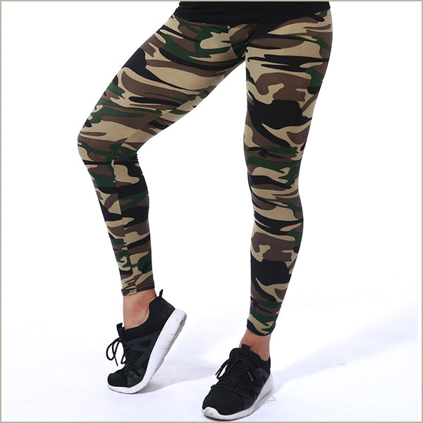 Acheter Pantalons de yoga pour femmes Style militaire Leggings de