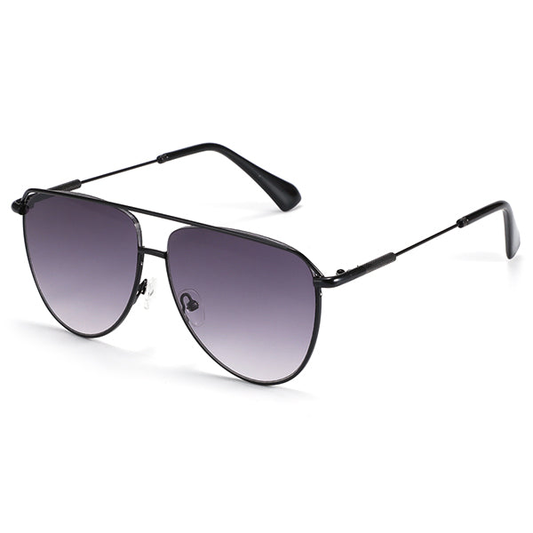 Damskie okulary przeciwsłoneczne Aviator w kolorze czarnym