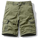 Short cargo vert kaki