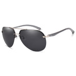 Lunette style aviateur homme