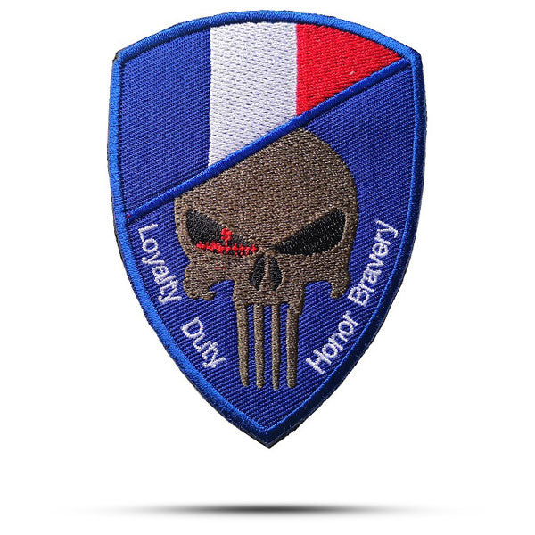 Patch Ecusson Warning Athlete by GANO pour sac à dos militaire